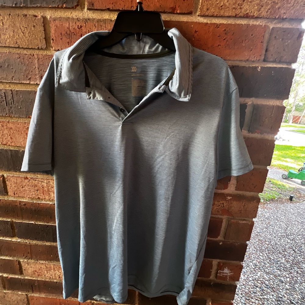 All in Motion XL light blue polo